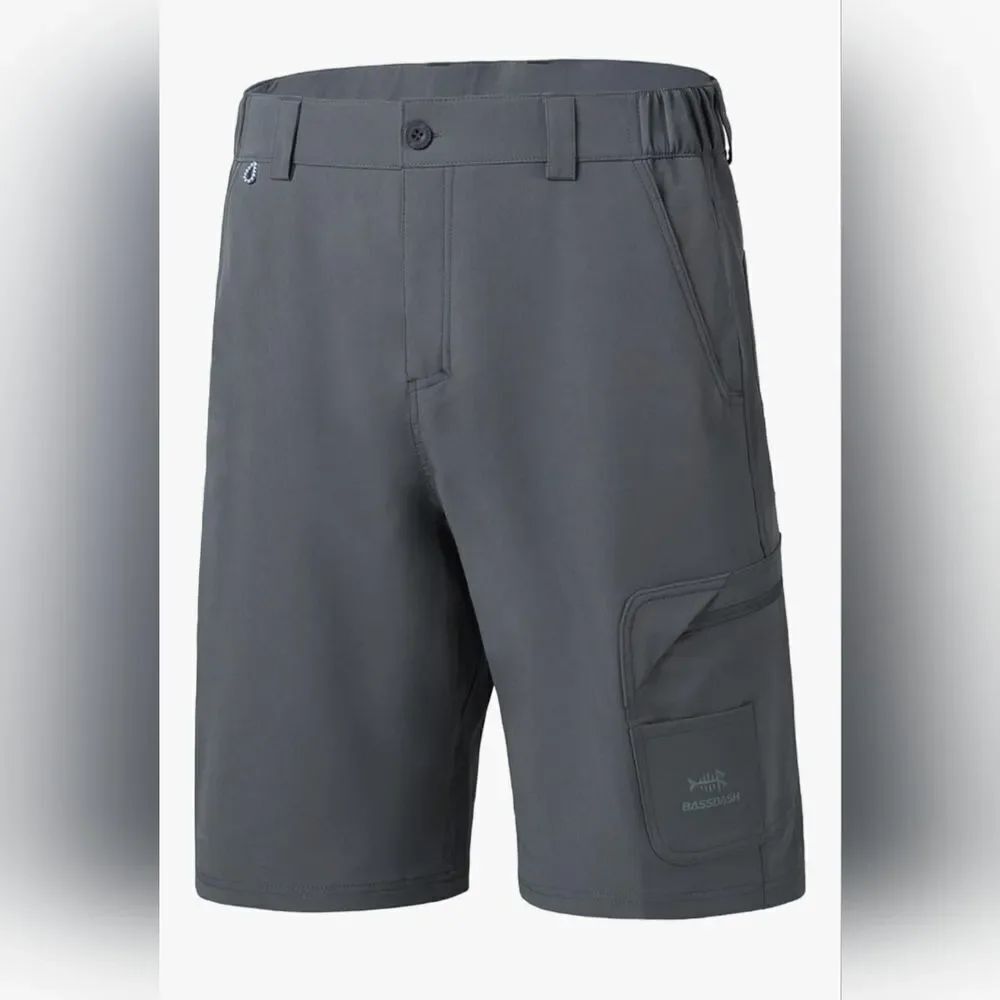 Men's Gray Cargo Shorts